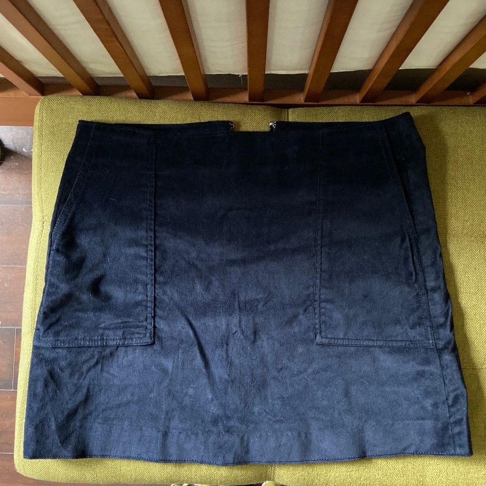 Velour skirt